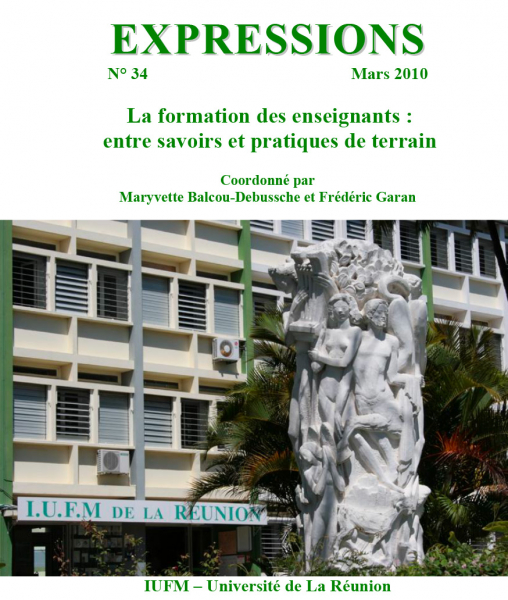 Couverture du n°34 de la revue Expressions