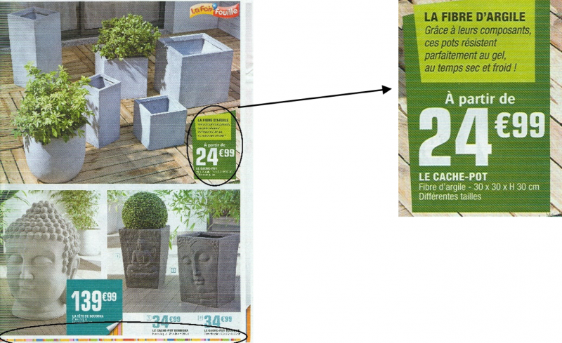 Figure 1 : Une publicité faiblement contextualisée