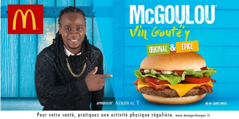 Figure 6 : Le Burger sauce McGoulou
